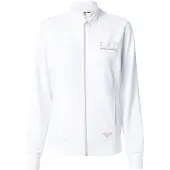 Emporio Armani Veste de survêtement or / blanc