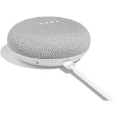 Google Home Mini - Assistant vocal enceinte intelligente sans fil - Gris galet