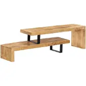vidaXL TV-Lowboard bois massif mangue