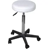 vidaXL Tabouret de bureau blanc