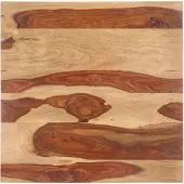vidaXL Dessus de table bois massif d'acacia 25-27 mm 80x80 cm