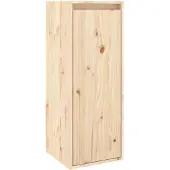 vidaXL Armoire murale 30x30x80 cm Bois de pin massif