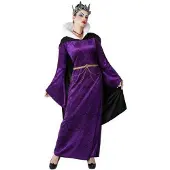 Atosa Evil Queen Witch Costume Violet XS-S Enfants