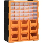 vidaXL -Organisateur avec 39 feuilles 38x16x47 cm