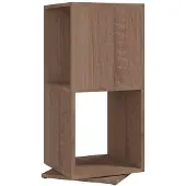 vidaXL Armoire rotative Chêne Sonoma 34,5x34,5x75,5 cm bois ingénierie