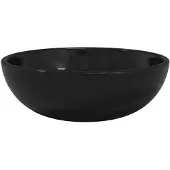 vidaXL Lavabo 35x12 cm geschmittertes Glas schwarz