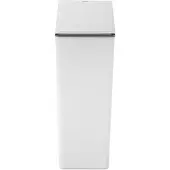 EKO Poubelle plastique blanc Touch 40 litres design moderne