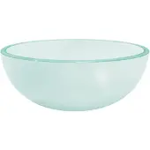vidaXL Lavabo verre trempé 30x12 cm mat