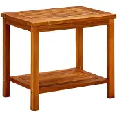 vidaXL Table basse 50x35x45 cm en bois massif d'acacia