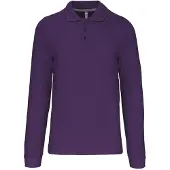 Kariban Polo à manches longues pour hommes