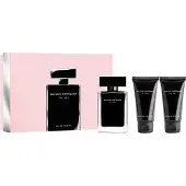 Narciso Rodriguez pour elle coffret cadeau EDT 50 ml, lotion pour le corps 50 ml et gel douche 50 ml