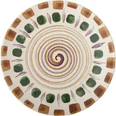 Bloomingville Shama Bord | Vert | Grès | 82060434