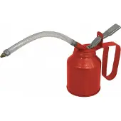 Carpoint Seringue à huile 160 ml acier rouge