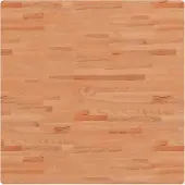 vidaXL Dessus de table 90x90x4 cm carré bois massif de hêtre