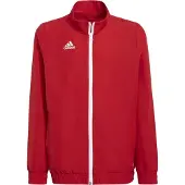 Adidas Entrada 22 Tracksuit Jacket Rouge 7-8 Years Enfants