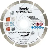 Kwb 796570 Disque à tronçonner diamanté Diamètre 125 mm Ø d'alésage 22 mm 1 pce