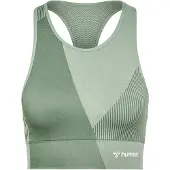 Hummel Unite Seamless Sports Top Vert XS Femme