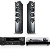 Teufel DEFINION 3 + DENON DRA-900H + DUAL DT 500