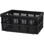 Soellaart Boîte pliante Erro 32 litres noir 500x330x225mm