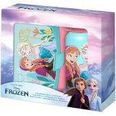 Kids Euroswan Boîte à lunch + gourde en aluminium 500ml Frozen, Lunch box, Bleu