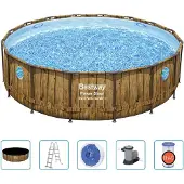 Bestway Power Steel Ensemble de piscines 488x122 cm