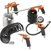 Black & Decker Accessoires à air 5 pcs 1 L