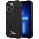 GUESS Coque Glitter Flakes pour Apple iPhone 14 Pro - Noir