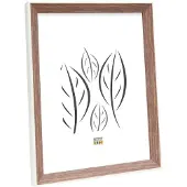 Deknudt Cadre photo beige avec bord blanc 13x18 S46CH3