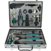 BRÜDER MANNESMANN Jeu d'outils pour vélo, 33 pièces ; 00650