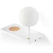 Faro NIKO Applique blanche gauche avec boule PC Barcelona