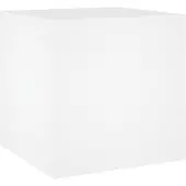 vidaXL Jardinière Blanc 40x40x40 cm Bois d'Ingénierie