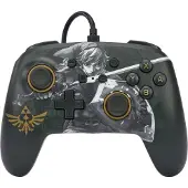 PowerA Enhanced Battle Ready Link Nintendo Switch Controller Clair