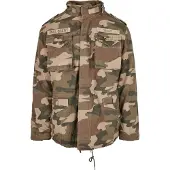 Brandit Veste mi-saison 'Giant' beige / marron / olive / vert foncé