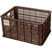 Basil Crate Basket 40l Argenté
