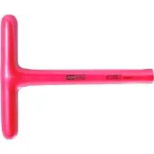 Ks Tools Clé à douille 1/4" à poignée en T avec isolation de protection 160 mm - 117.1744