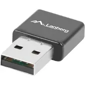 Lanberg Card Network N300 NC-0300-WI (USB 2.0, connecteur d'antenne WiFi)