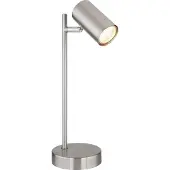 Globo Lampe de table Robby nickel