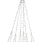 Konstsmide 6662-830, 450 lampe(s), LED, Ambre, Extérieur, Noir, Plastique