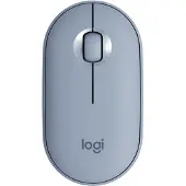 Logitech Pebble M350 Souris Sans fil Bleu