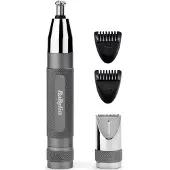 BaByliss E116E Tondeuse nez/oreilles Super-X Metal + tondeuse à sourcils