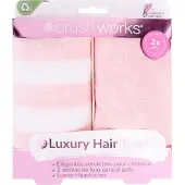 Brushworks Serviettes pour les Cheveux de Luxe (Lot de 2)