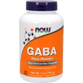 Now , GABA, Poudre Pure, 6 oz (170 g)