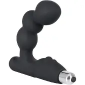 Rebel - vibromasseur prostate à boules - silicone noir