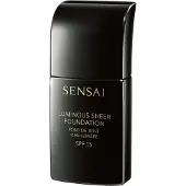 Sensai Luminous Sheer Foundation Ls205 Mocha Beige 30ml Make-up Base Beige Femme