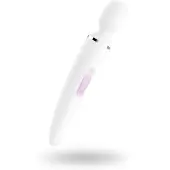 Satisfyer Wand-er Woman - masseur vibrateur étanche (blanc)