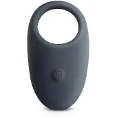 Boners - anneau pénis vibrant rechargeable étanche - silicone gris