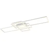 TRIO Plafonnier moderne Irvine blanc