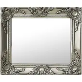 vidaXL Miroir mural style baroque 50x40 cm Argenté