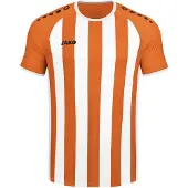 Jako Inter Maillot manches courtes homme - Orange fluo / Blanc