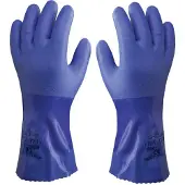 Showa Gant de protection chimique PVC 300 mm, 660,Taille 9